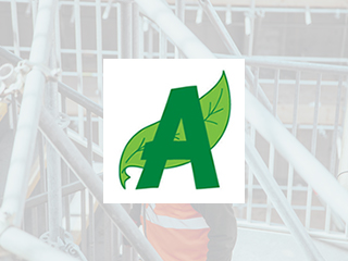 Image of a workman performing maintenance with Advanced Systems Utility Services logo overlaid