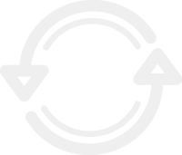 Line drawn icon representing continuous support services